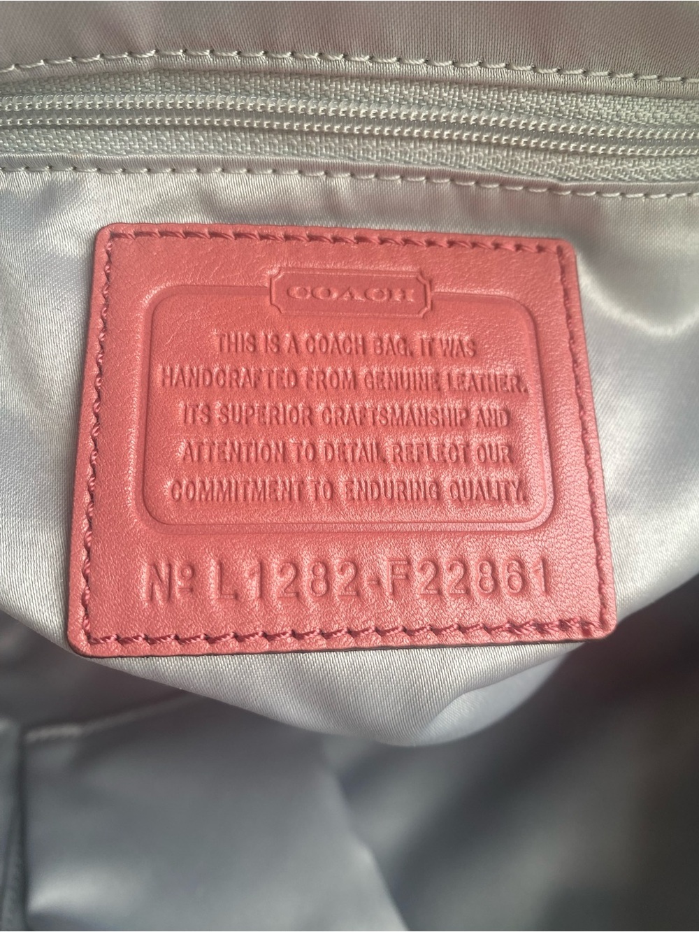 Coach Madison Woven Leather Sophia Satchel in Rose Pink - Picture 13 of 14